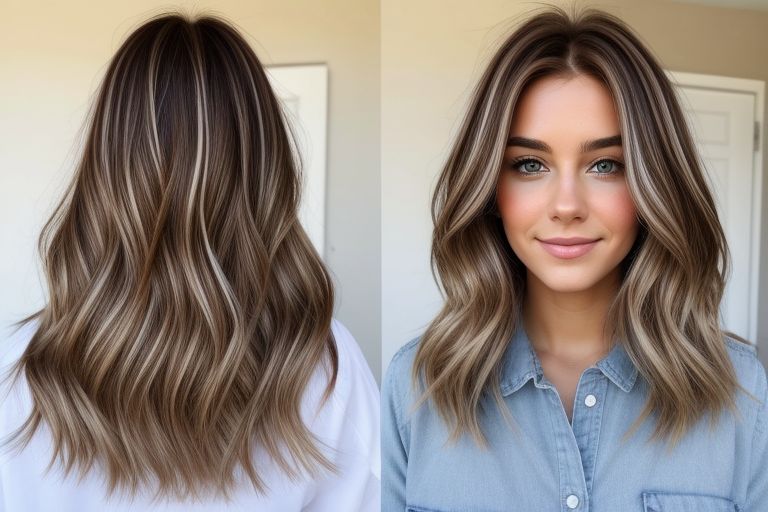 How to Take Care of Brown Hair with Blonde Highlights at Home