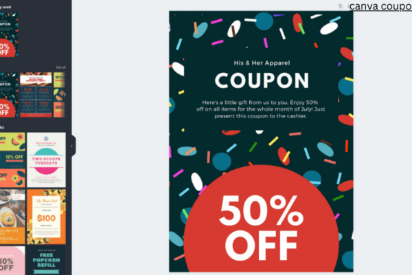 canva coupon code