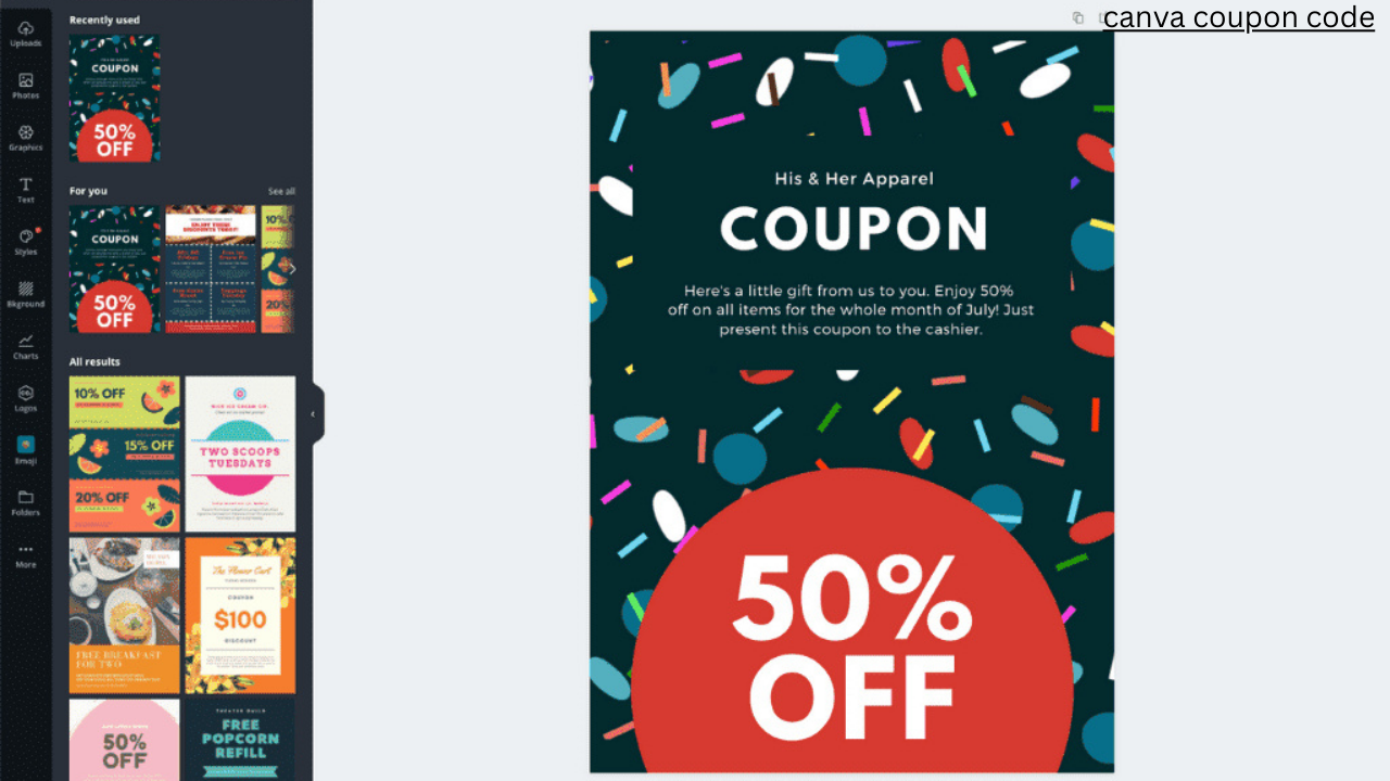 canva coupon code