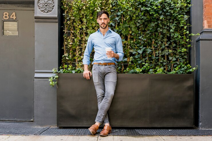 Ash Colour Pant Matching Shirt
